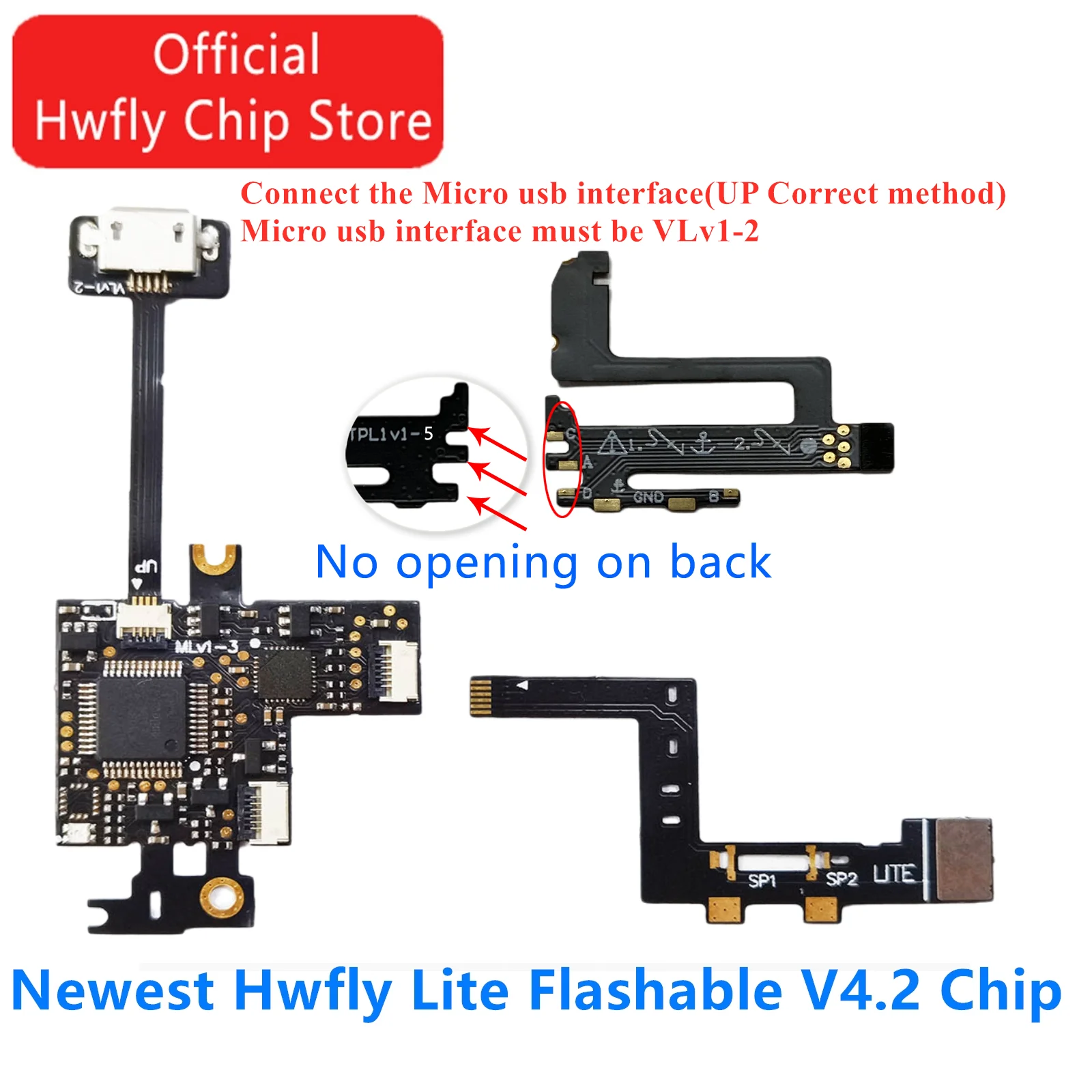 Nieuwe Hwfly Lite 4e Generatie V4.2 Chip Upgradable En Flitsbare Ondersteuning Lite Console Originele Volledige Set Met Officiële