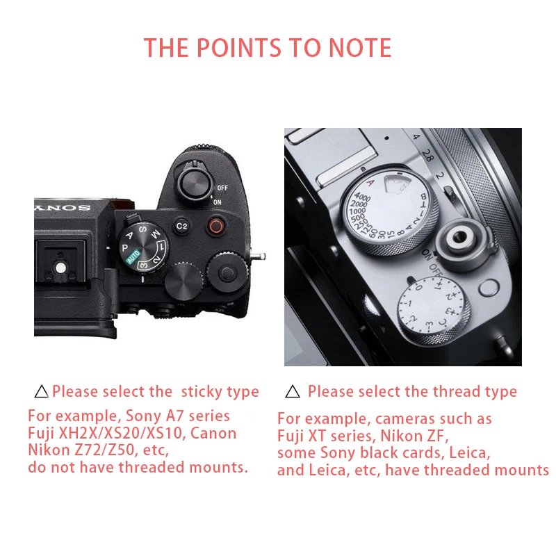 Sakura Camera Hot Shoe Cover Protector Cap Soft Release Button Shutter Button For Canon Sony A7C2 A7 Nikon Z9 Z8 Fujifilm X100VI