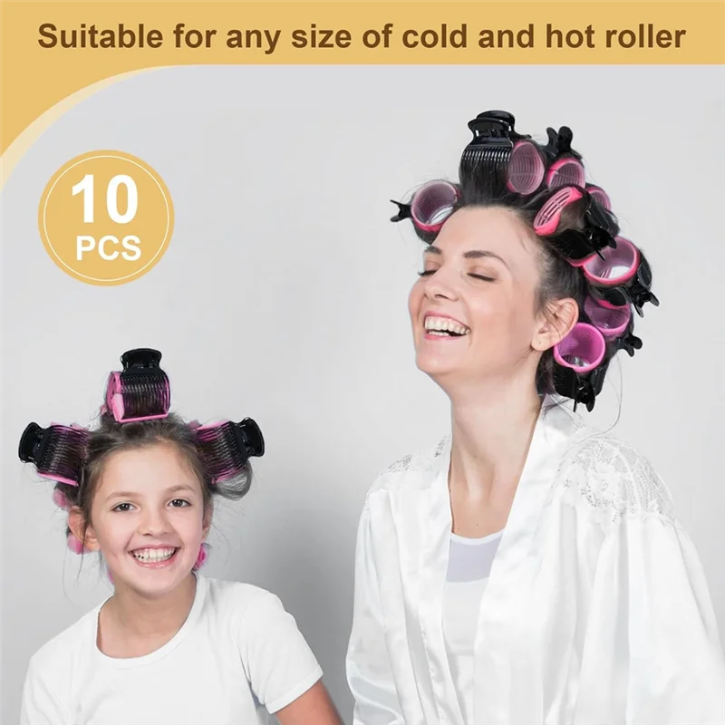 【POPULAR】Replacement Curler Claw Clip 24 Hot Roller Clips For Hair Section Styling For Women Girls