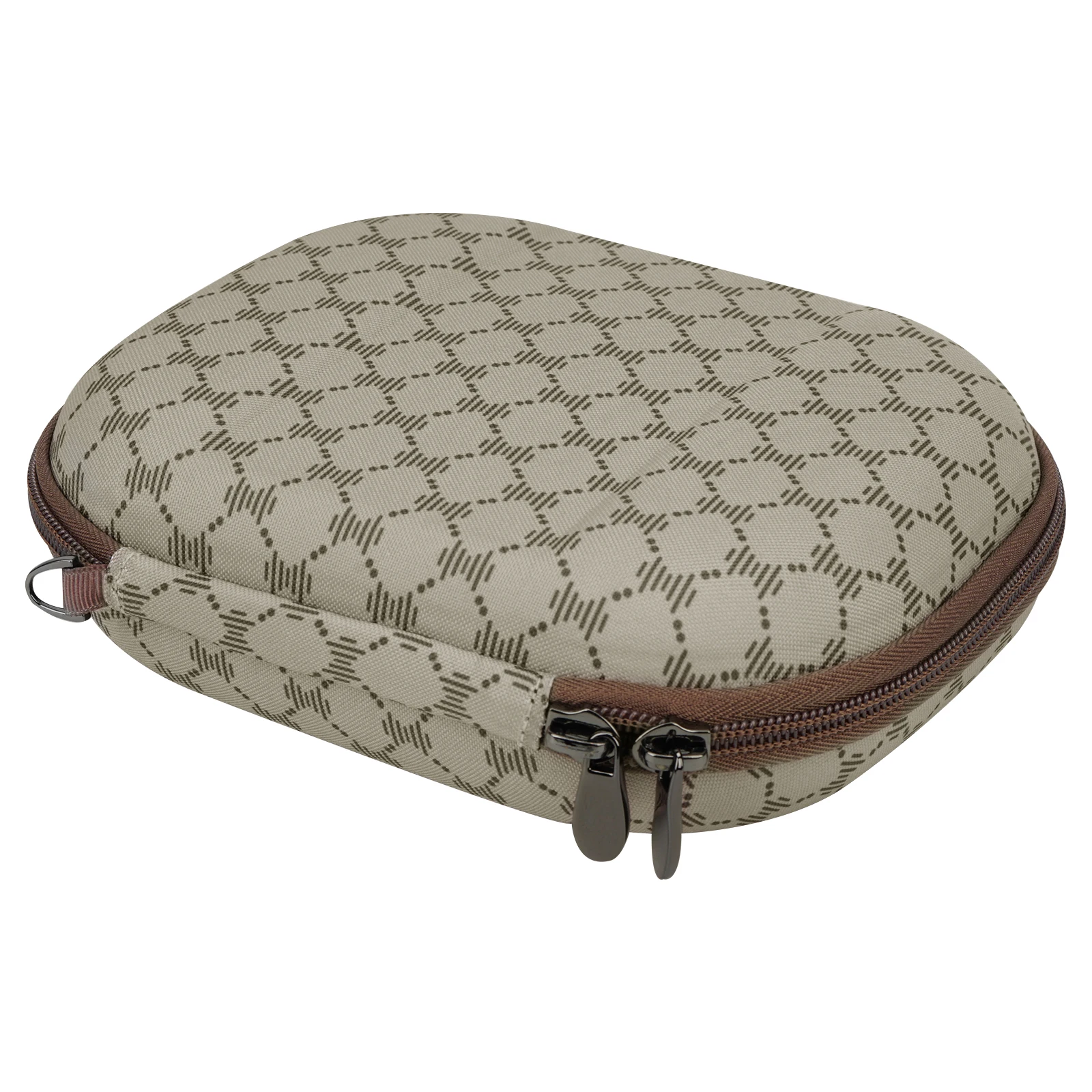 Geekria-Caso de fone de ouvido para fones de ouvido, casca dura, bolsa de viagem, compatível com Tune 660, Sony MDR-ZX600, Tawny