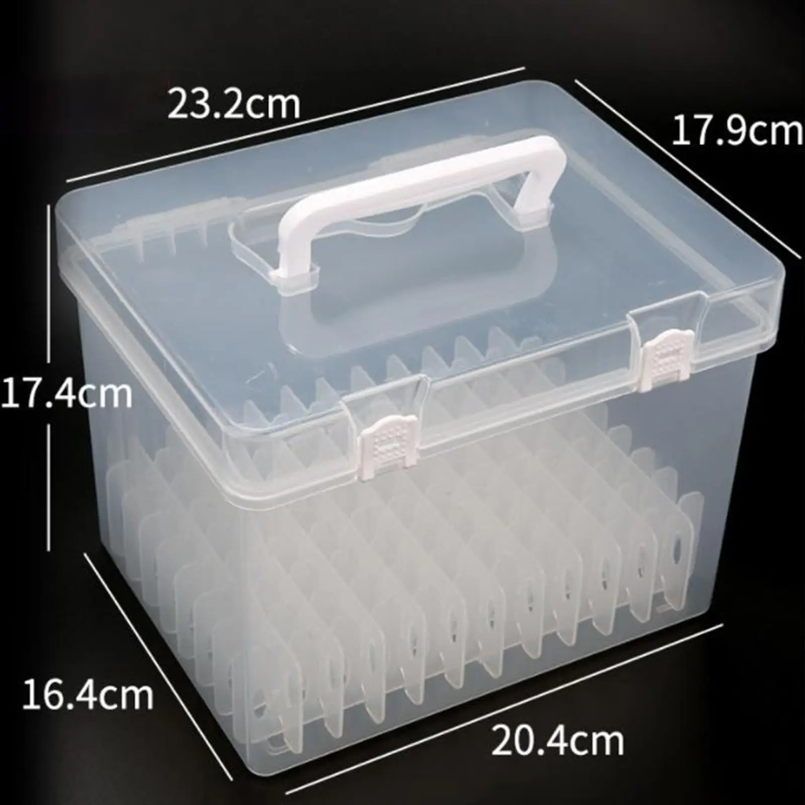 Marcador Pen Organizer Case com Slots, Marcador Canetas Caixa De Armazenamento, Handheld, Dustproof