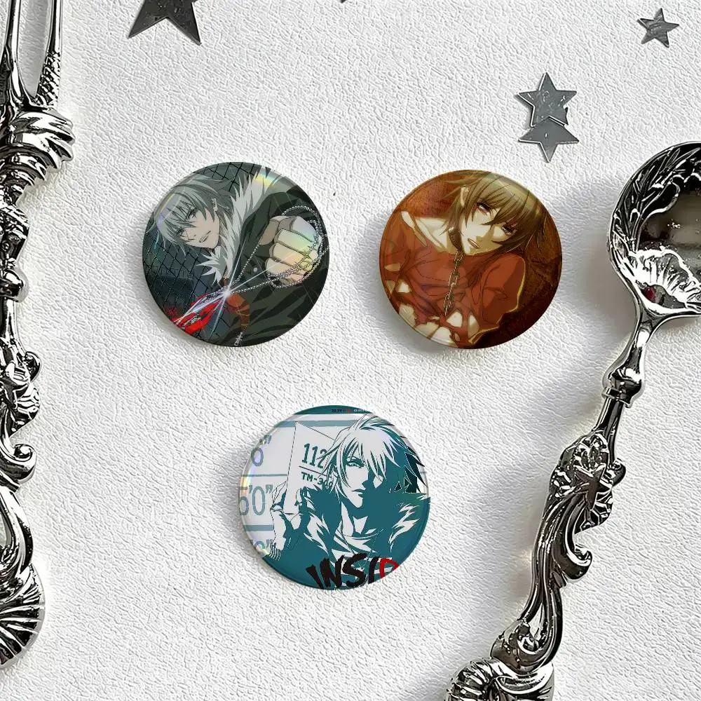 Anime Togainu No Chi   Anime Brooch Cute Cosplay Badge DIY Clothing Bag Hat Decor Accessories Jewelry Pins Xmas Gifts