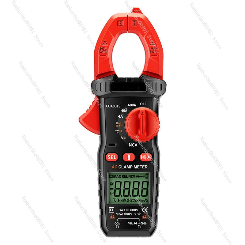 Digital Clamp Meter High Precision Word Clamp Multimeter AC DC Voltage Meter Anti-Burn Intelligence