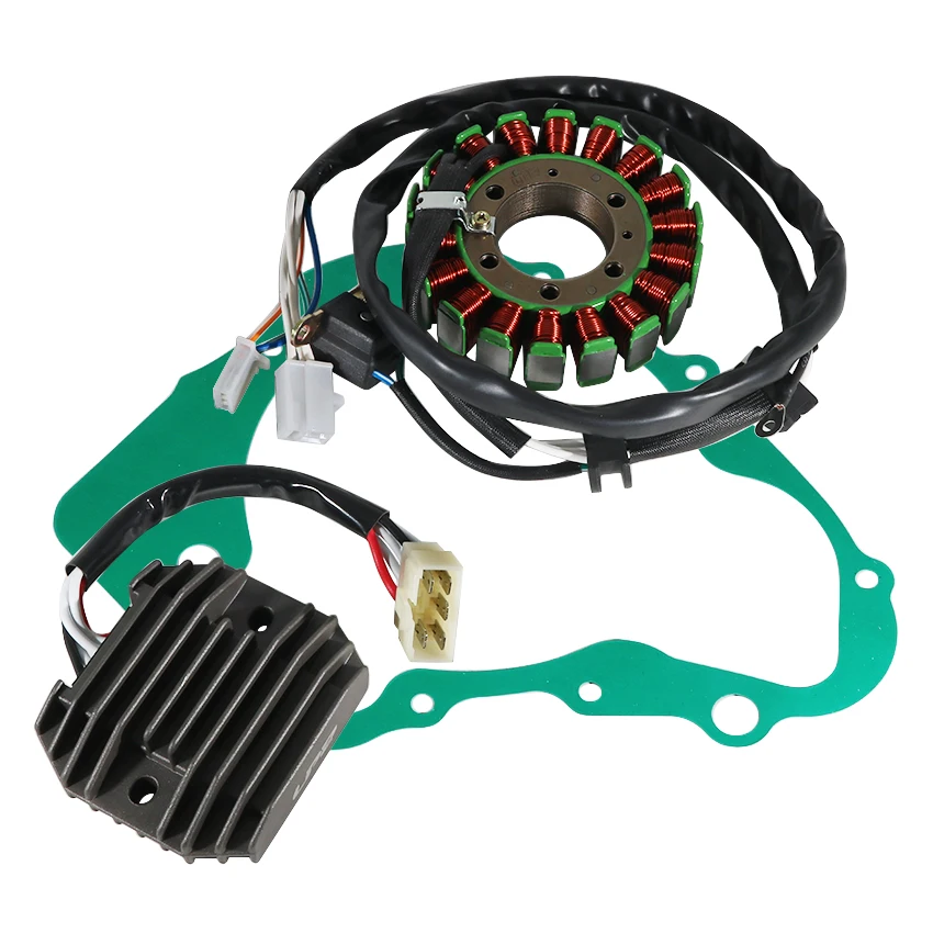 يناسب ياماها SRV250 رينيسا 1996-1997 سنوات منظم مغناطيسي الجزء الثابت لفائف مجموعات ربط السيراميك الارضي 4DN-81410-00/3LS-81960-00/3DM-15451-00