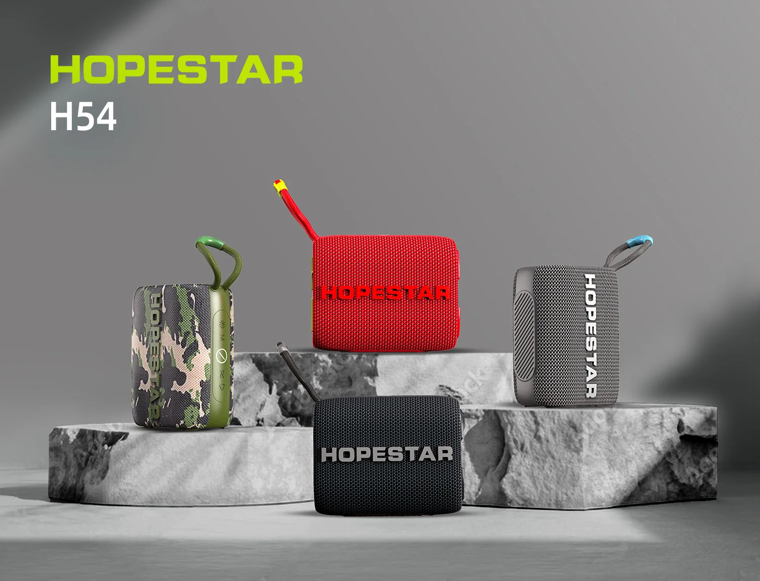 

Горячая Распродажа 2025 года Hopestar-H54 Беспроводная связь для Bluetooth-динамика RGB 10 Вт НЧ-динамик семиуровневый водонепроницаемый креативный USB-карта подарочная батарея M