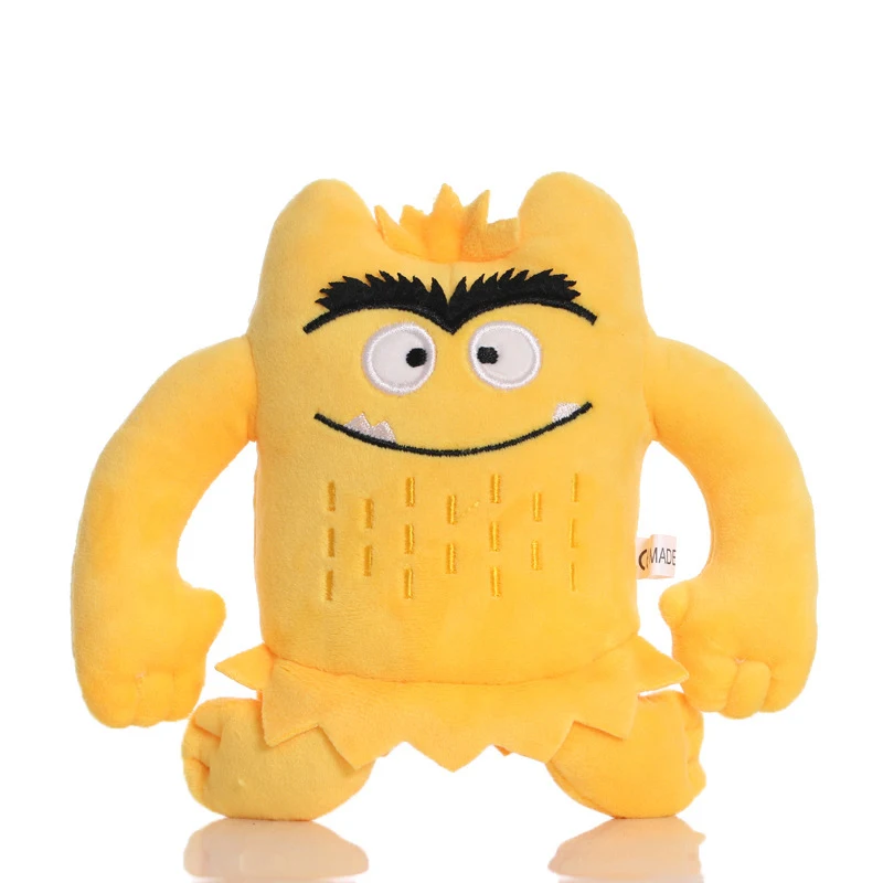 Die Farbe Monster Plüsch puppe Stofftier Spielzeug Baby beschwichtigen Emotionen Plüsch figur Kinder Geschenk für Kinder Geburtstag Weihnachten