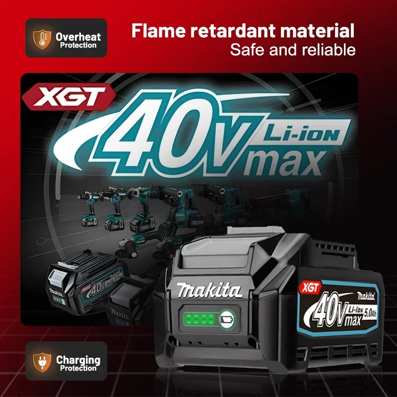 Makita Power Tools Xgt - Nova Bateria de Lítio Makita 40V