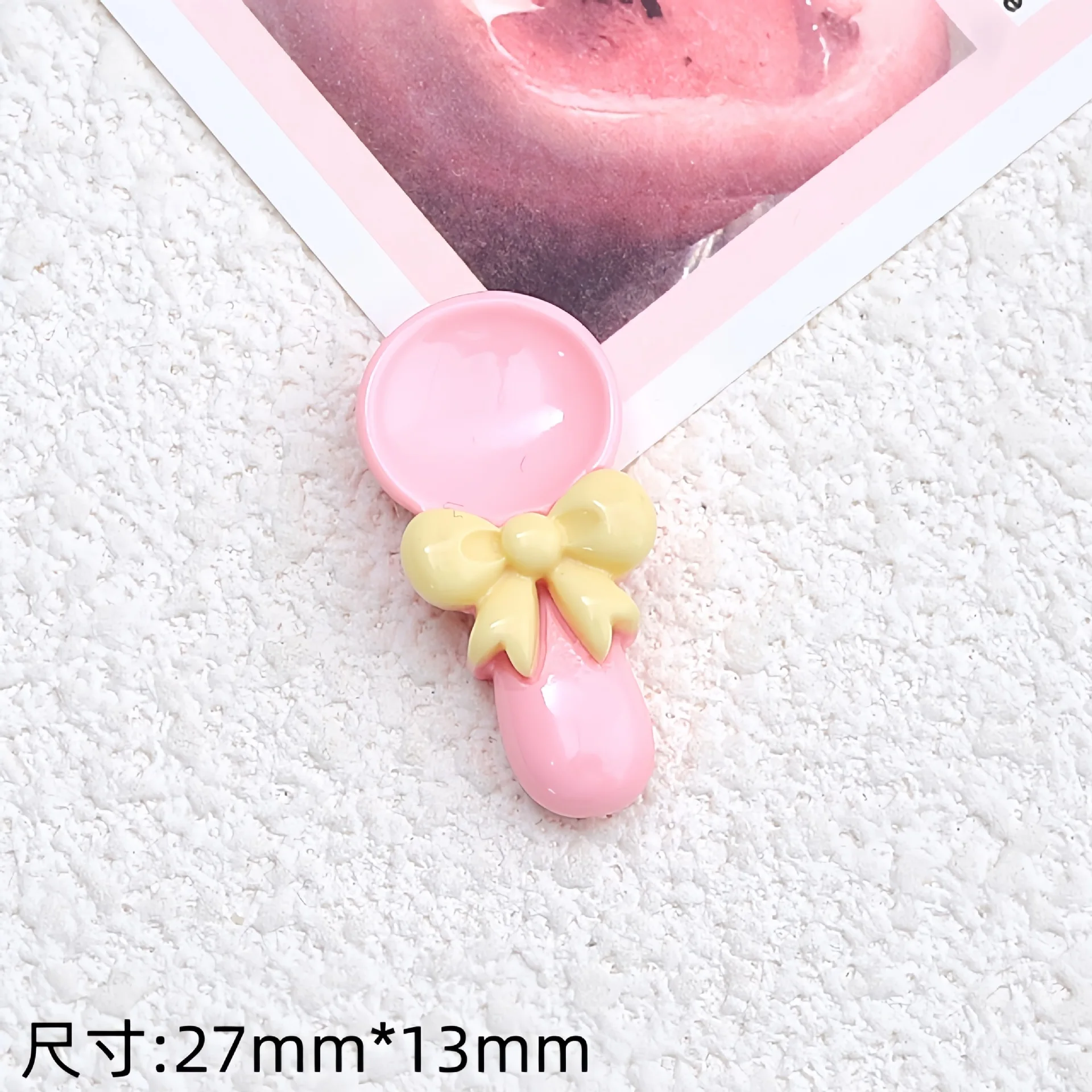 100pcs Kawaii Resin Mini Cartoon Tableware DIY for Phone Case Hairpin Keychain Earrings Scrapbook Decor Dollhouse Accessories