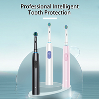 Rotating electric toothbrush New 2025 Adult Timer Brush 6 Mode USB Charger Rechargeable Tooth Brushes Replacement Heads Set