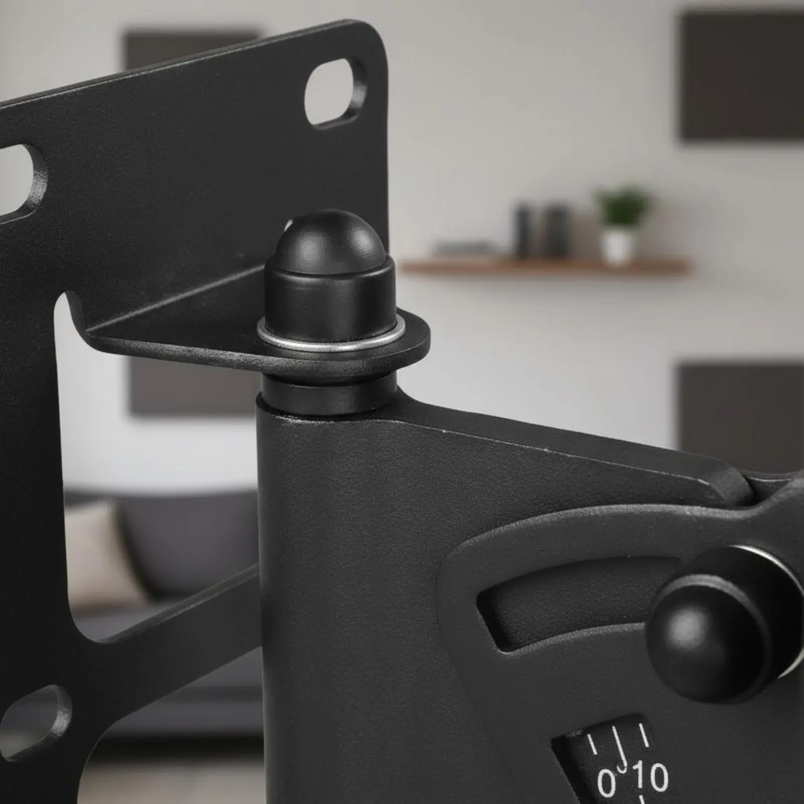 

2 Pieces Speaker Wall Mount Bracket Easy to Install Speaker Swivel Mount for Sound System