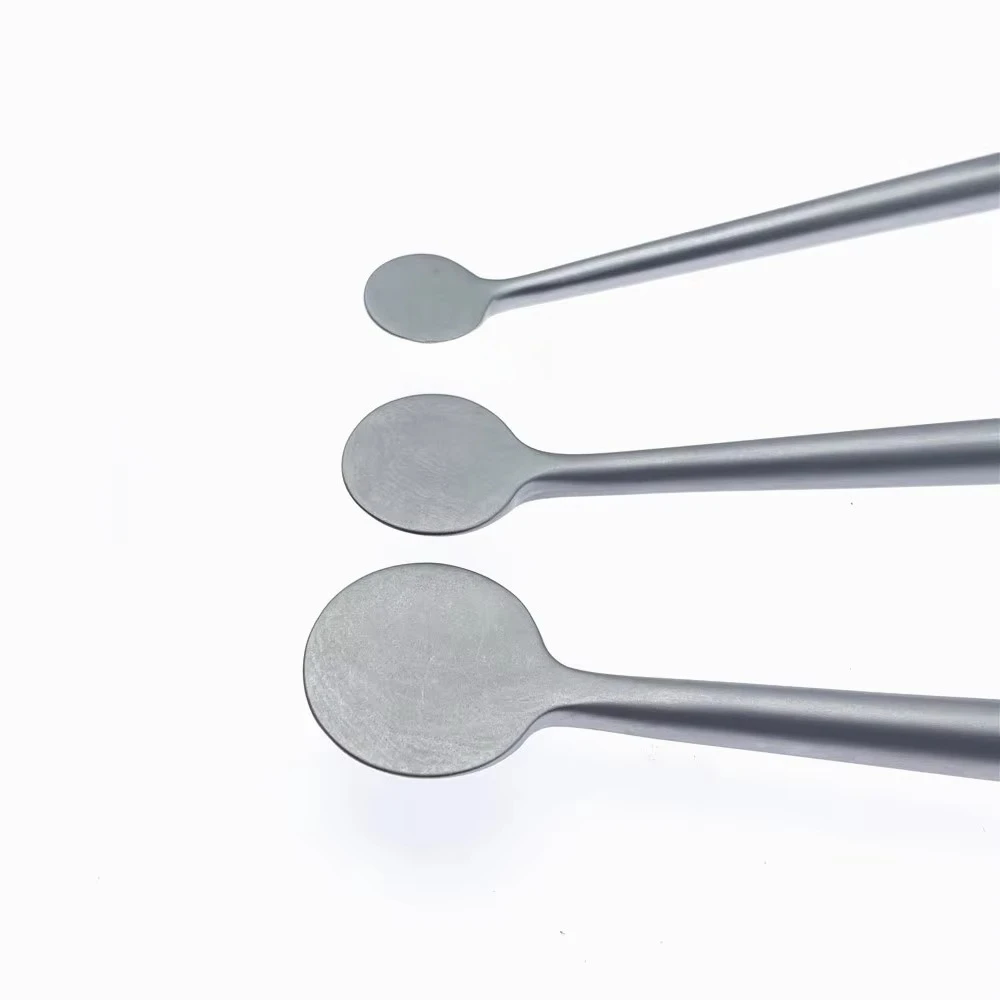 Wooden Handle Peripheral Elevator Round Periosteal Stripper Orthopedic Training Instrument