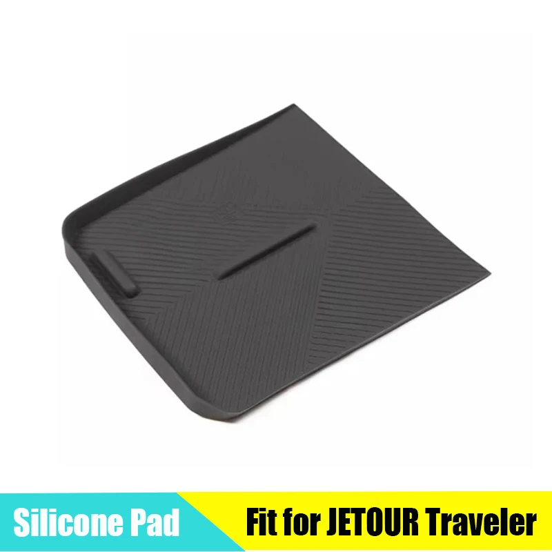 Car Central Control Silicone Pad Suitable for Chery JETOUR Traveler T2 2023 Wireless Charging Panel Silicone Pad Anti-slip Pad