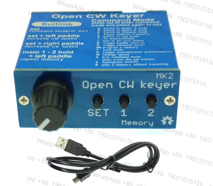 Open CW keyer MK2 KIT / Finished
