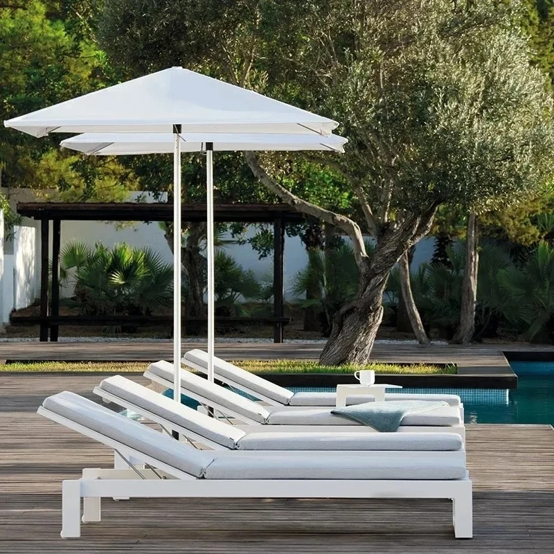 Beach Loungers for Poolside and Garden - Stylish Chaise Lounge Chairs for Terrace Relaxation and Leisure