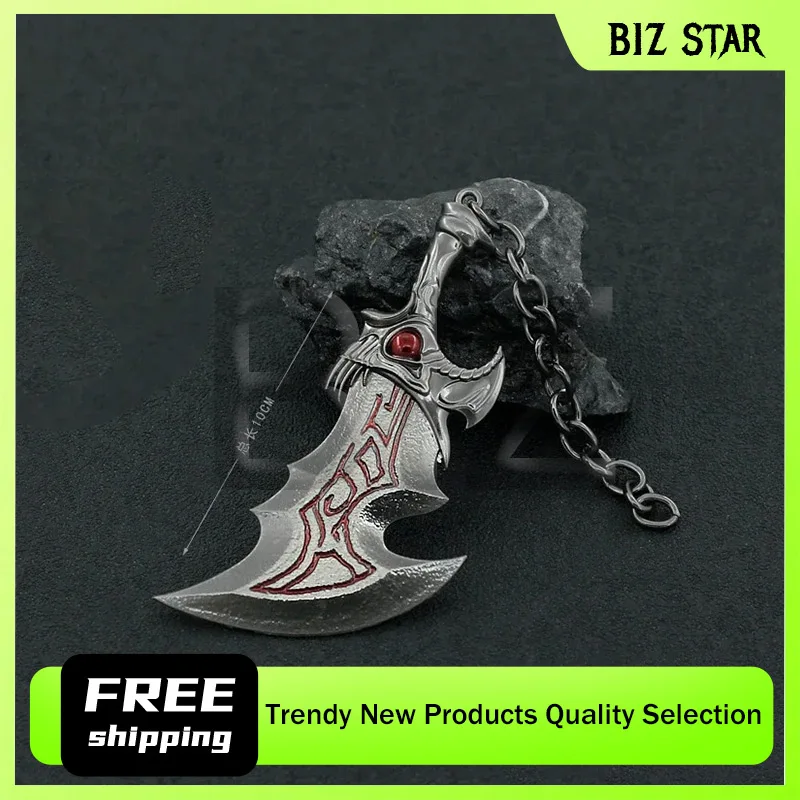 10 cm/3.94in God of War Wapen Blades van Athena Kratos Game Model Ghost of Spart Collection Desktop display Speelgoed Mes Jongen Gift