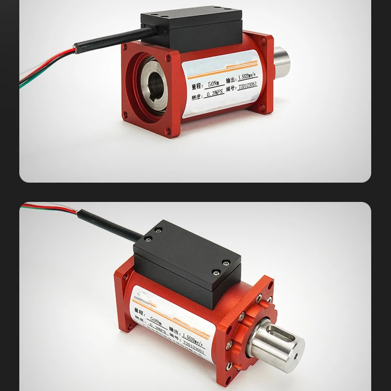 Dynamic Torque Sensor Torque Measuring Instrument Torque Torque Detection 5/10/20/30/50/100 Nm High-Precision Force Measurement Sensor