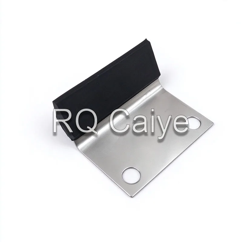 10Pieces Rubber Paper Stopper With Stainless Steel Bracket For KBA Rapida 105 106 142 162 Offset Printing Machine Feeder Parts