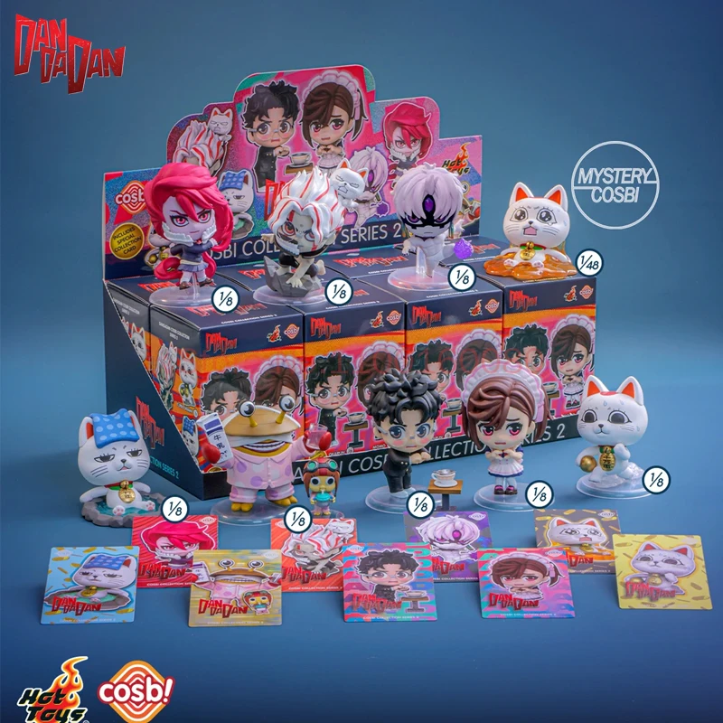 Official Genuine HotToys Bold Party Expressway Granny Mini Doll Second Round Blind Box COSBI Series Exquisite Toy Gift Ornament