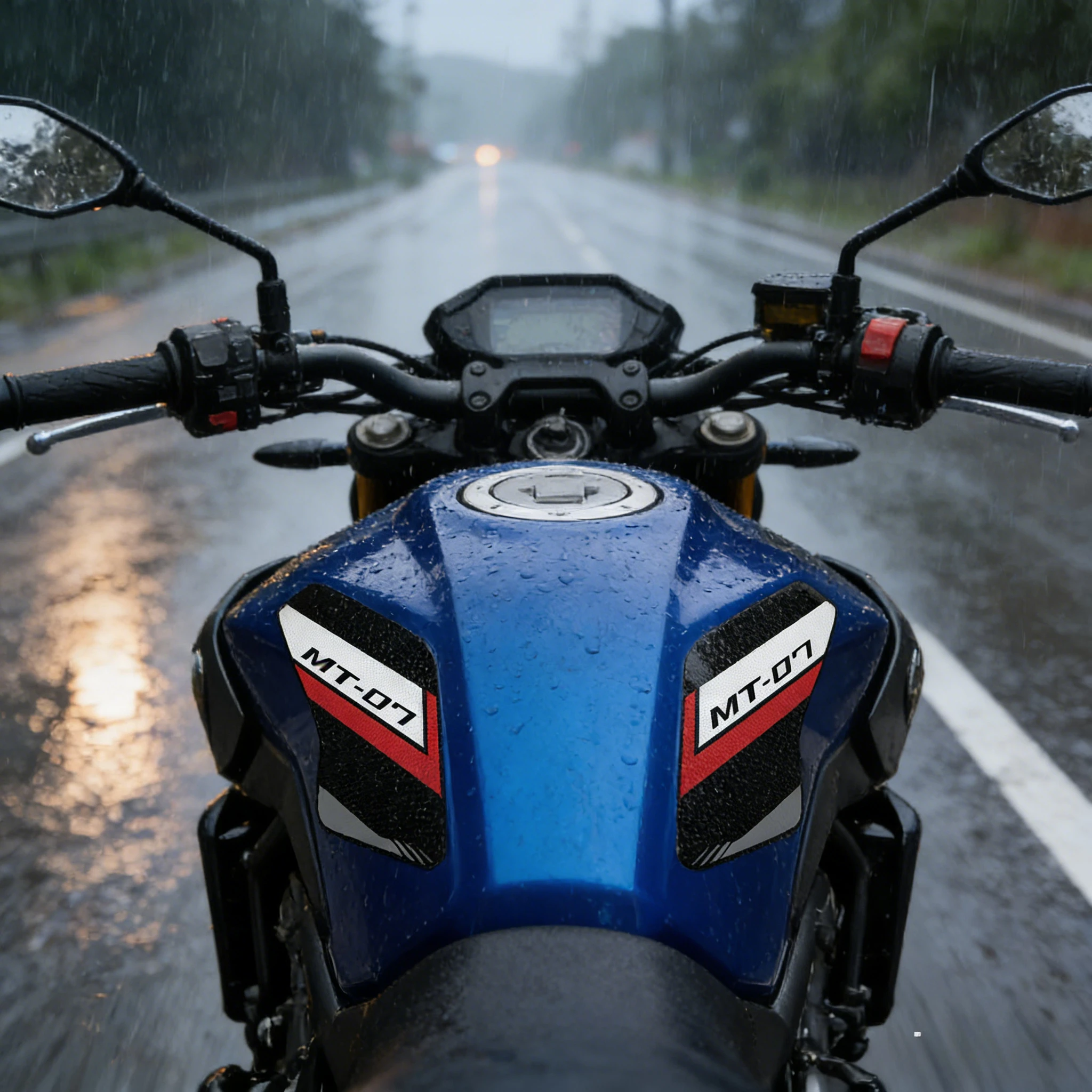 

Аксессуары для мотоциклов: защитная накладка на бак, коврик для защиты коленей для Yamaha MT-07 2021-2022