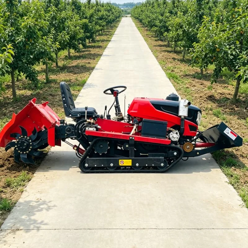 

Customized Bestselling Crawler Tractor, Energy-saving Crawler Rotary Tiller, Upgraded Ploughing & Rotary Tiller
