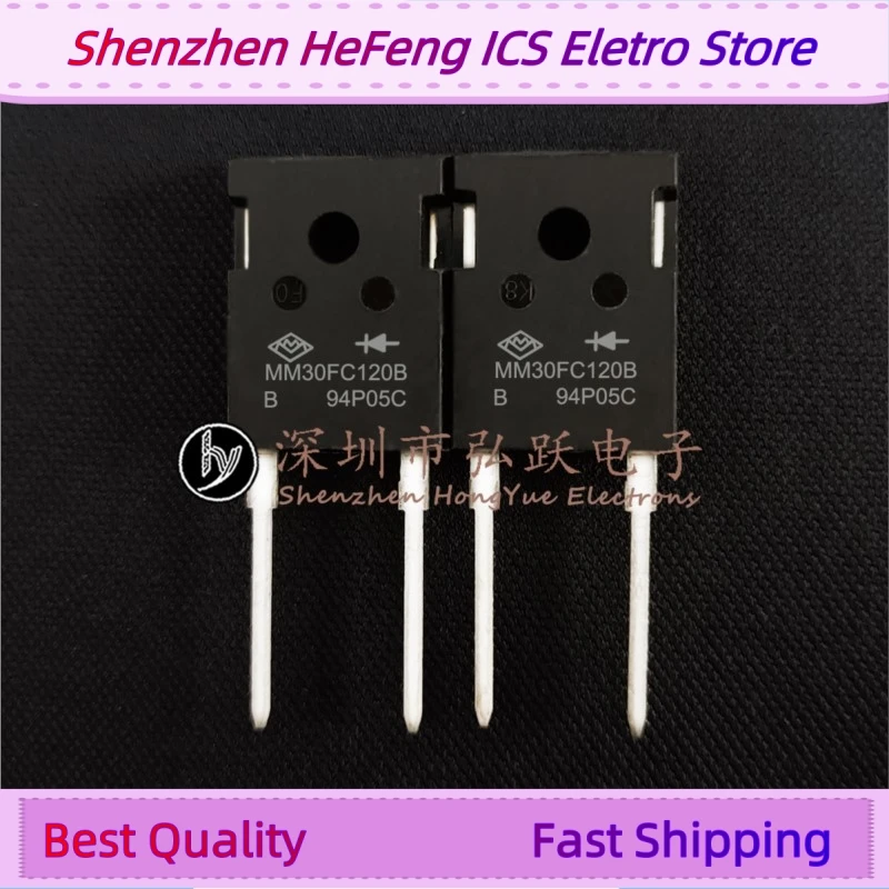 

10PCS -20PCS MM30FC120B TO-247-2 30A 1200V Fast Shipping Quality Guarantee Quick Delivery