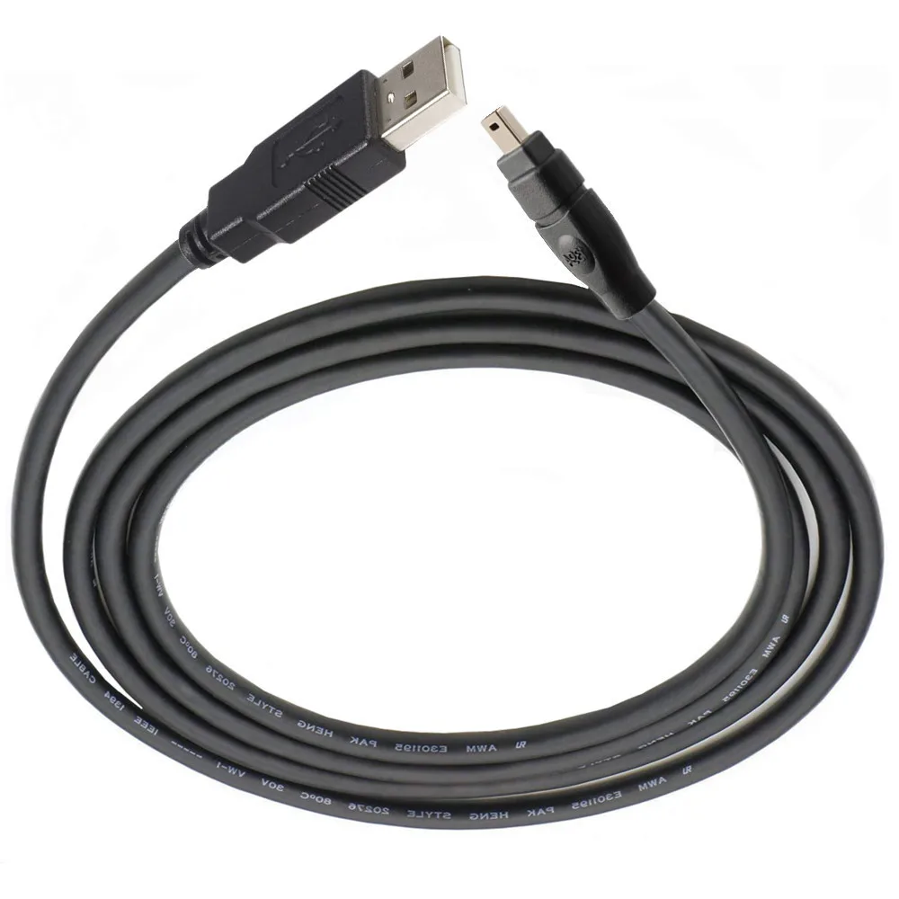 Firewire IEEE 1394 4Pin Male To USB Male ILink Adapter Cord Cable for Sony DCR-TRV75E Digital Camera DV Machine 1.8m 3m 4.5m