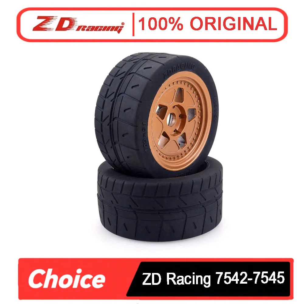 

ZD Racing 4PCS 109mm RC Tires & Wheels (17mm Hex Hub, 8585 Tyre) - Fits ARRMA EX07 1/7 4WD Brushless RC Car