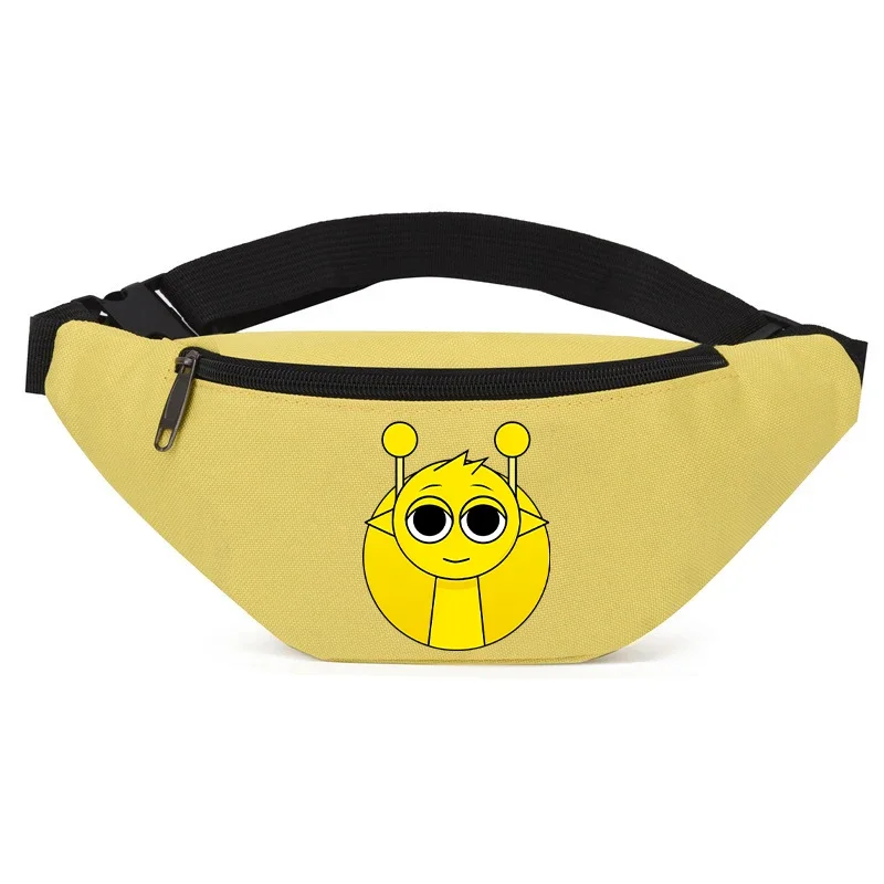 Sprunki Fanny Pack for Women Men New Anime Action Figures Waist Bag Boys Girls Outdoor Sport Belt Wallet Birthday Gift Hot Sales
