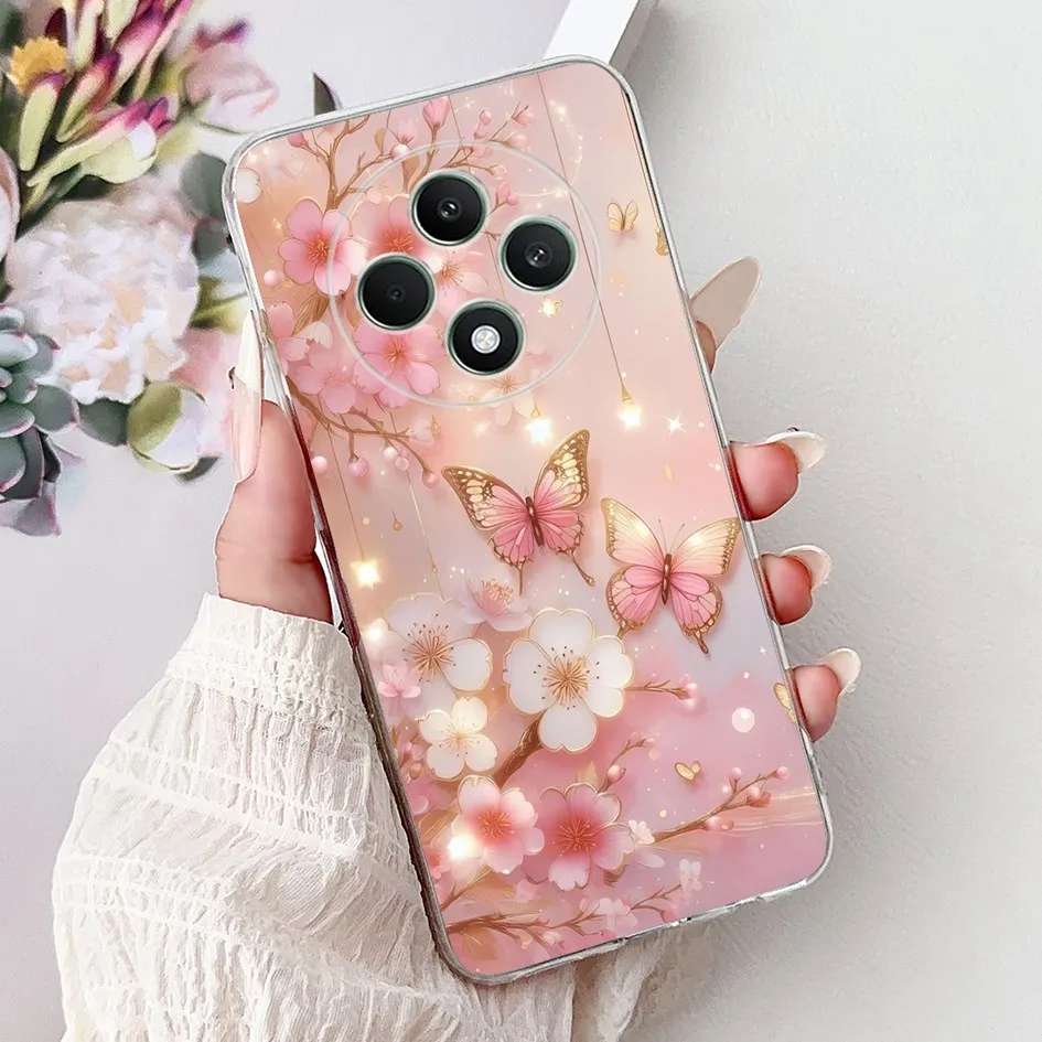 For OPPO Reno 12F 12 FS Case 2024 New Cute Cartoon Cover Silicone Soft Clear Bumper For OPPO Reno12 F Reno12F F27 5G Phone Cases