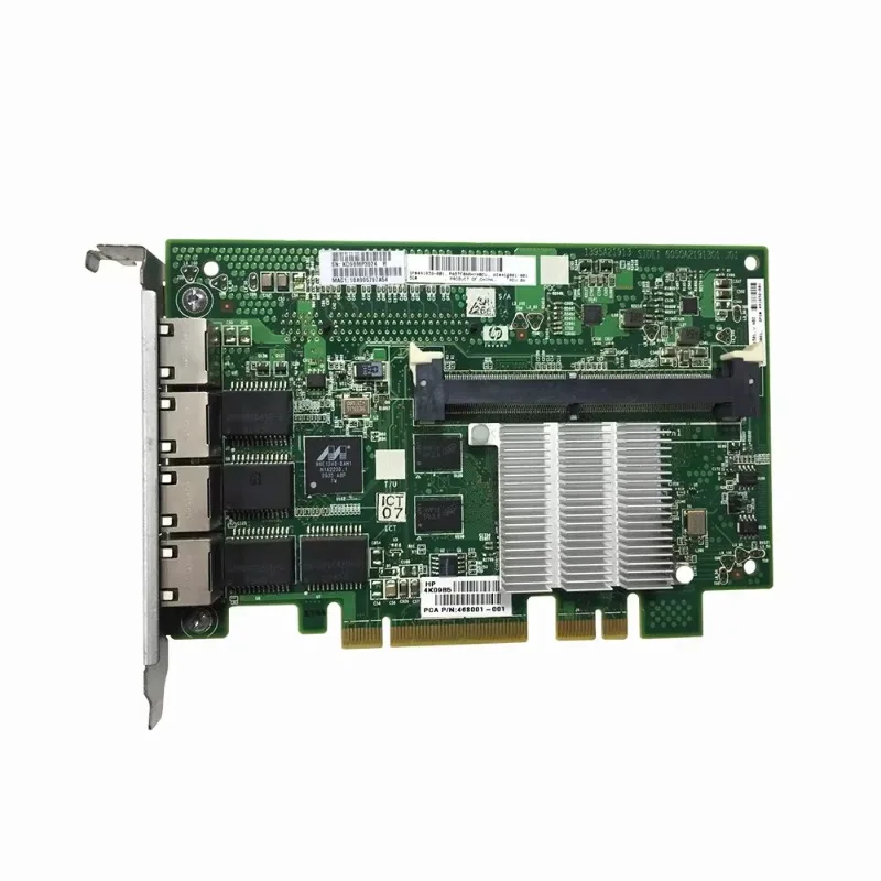 

Original 4-port Gigabit Server Network Card NC375I 491838/468001-001 For ML370 GEN6