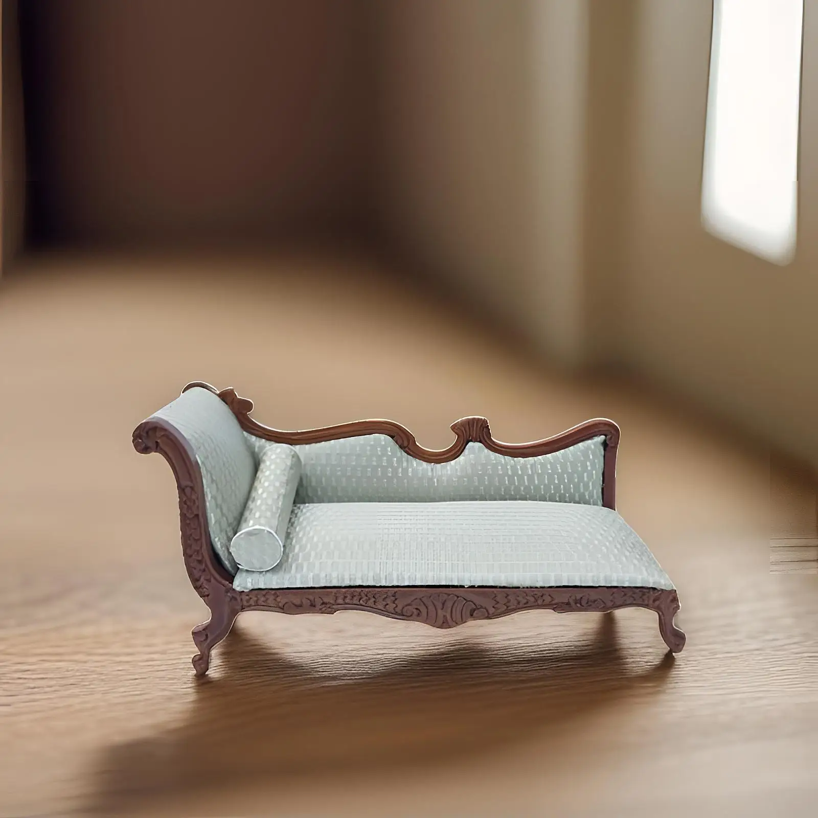 Mini Banc Chaise pour Maison de Courses, Échelle 1:12, Maison de Beurre, Canapé pour Projets de Bricolage, Accessoires Photo, Mini Salle, Micro Paysage