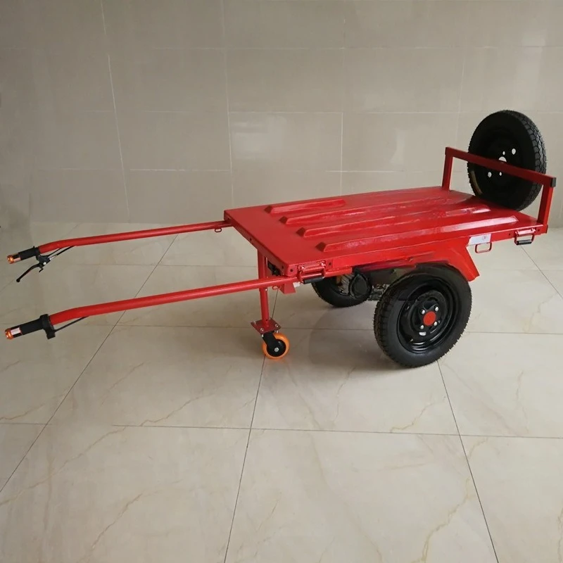 

Fire and earthquake rescue equipment is equipped with electric trolley, modular equipment carrying moped