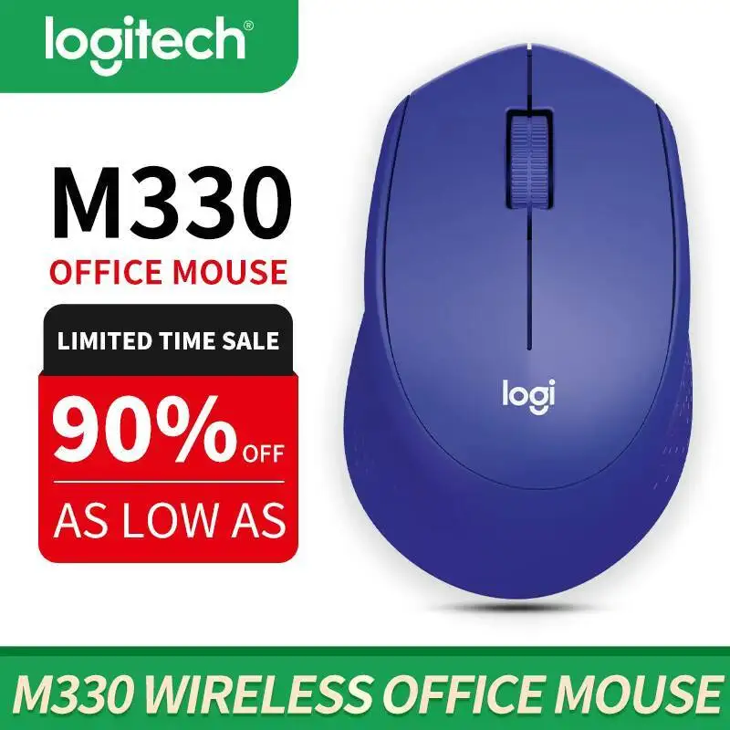 ロジクール M330/M280 ワイヤレスサイレントマウス かわいい ノートパソコン 男の子 女の子 ホームオフィス 軽量 快適 ポータブル M221/M220/M185