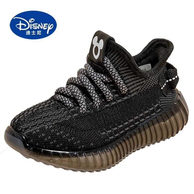 

Disney Kids' Yeezy-Style Sneakers 2025 Fall - Breathable Knit Upper with Ultra-Soft Sole, Unisex Design Casual Shoes