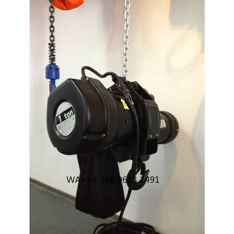 220V 500KG Electric Chain Hoist Swing Motor Entertainment Stage Truss Lifting Crane Event Performance Stage Lifting Equipment