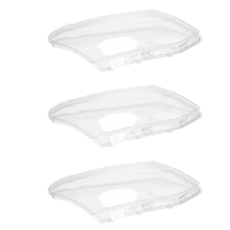 3X Right Side For Isuzu D-Max Dmax 2012-2016 Headlight Lens Cover Head Light Lamp Transparent Lampshade Shell Glass LH