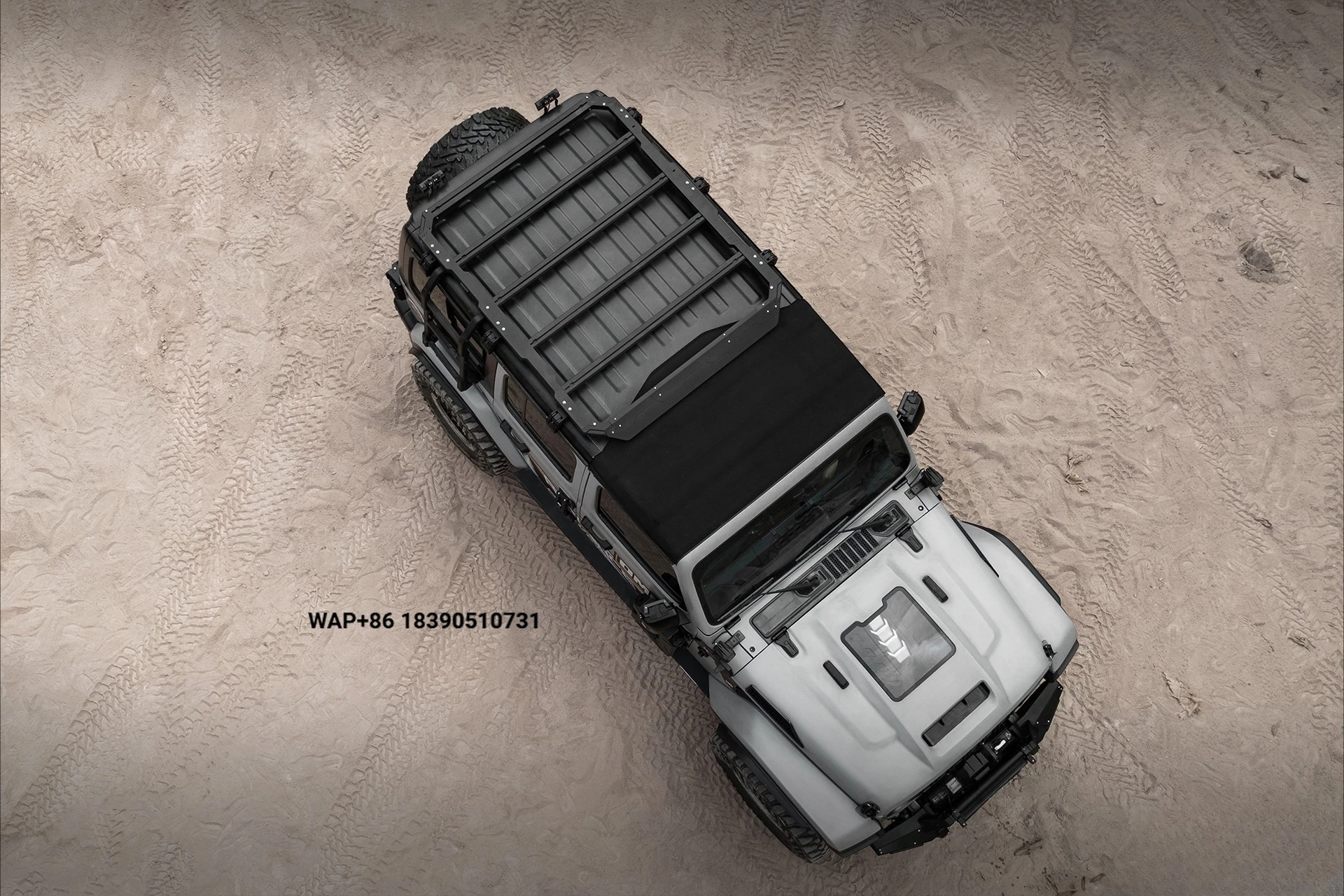

Многофункциональная платформа-багажник на крышу для Wrangler JL с рейлингами, для перевозки грузов