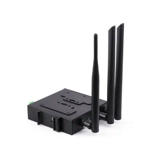 راوتر صناعي 4G LTE، دعم بروتوكولات VPN متعددة، منافذ إيثرنت 3 قنوات، إنترنت WIFI عالي السرعة، رقائق Qualcomm المزدوجة