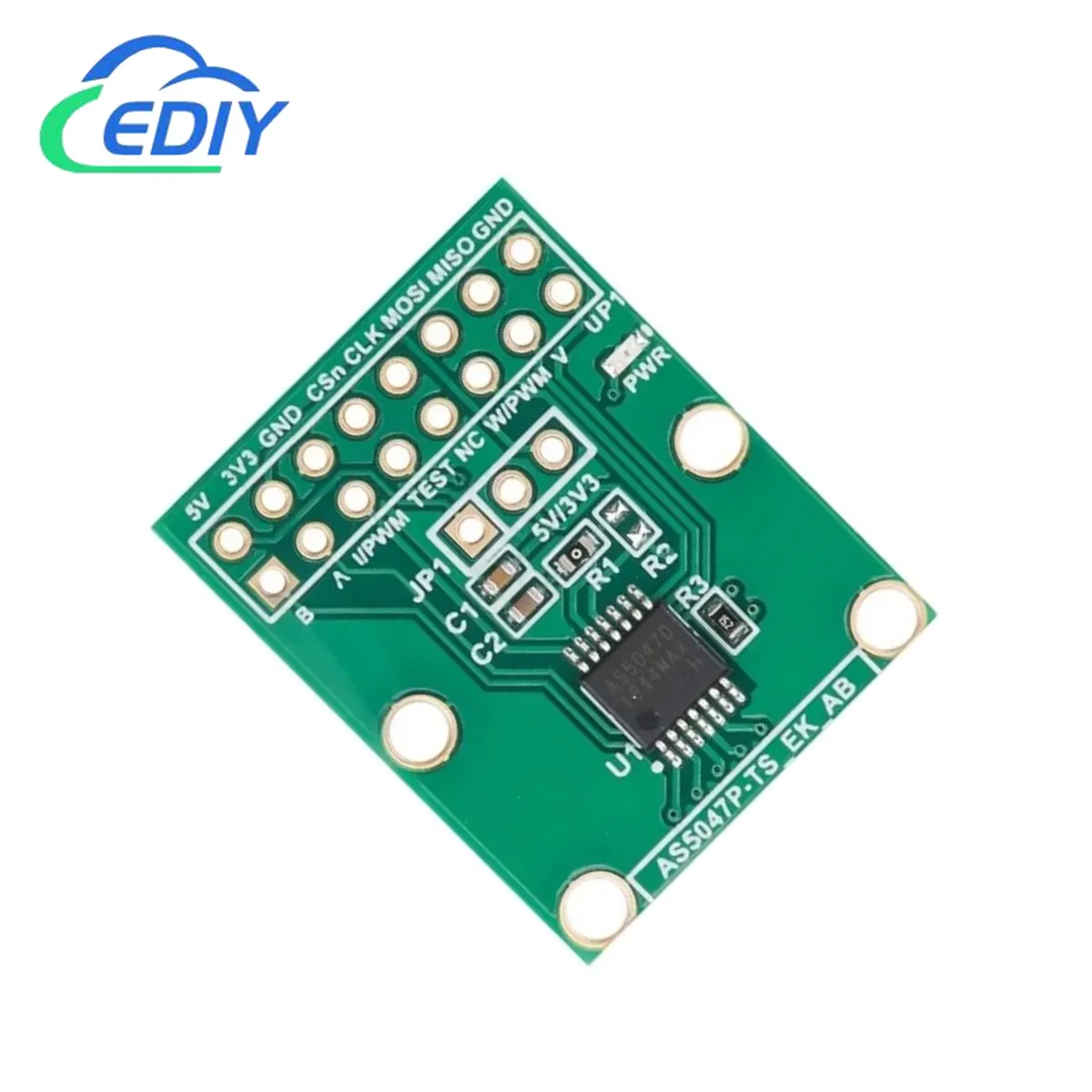 AS5047P Encoder Adapter Board SimpleFOC Doggo Magnetic Encoder SPI ABI Pulse Width Modulation