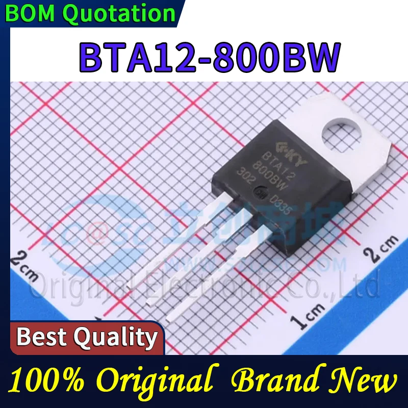 10pcs/lot BTA12-800BW Original  In stock High quality