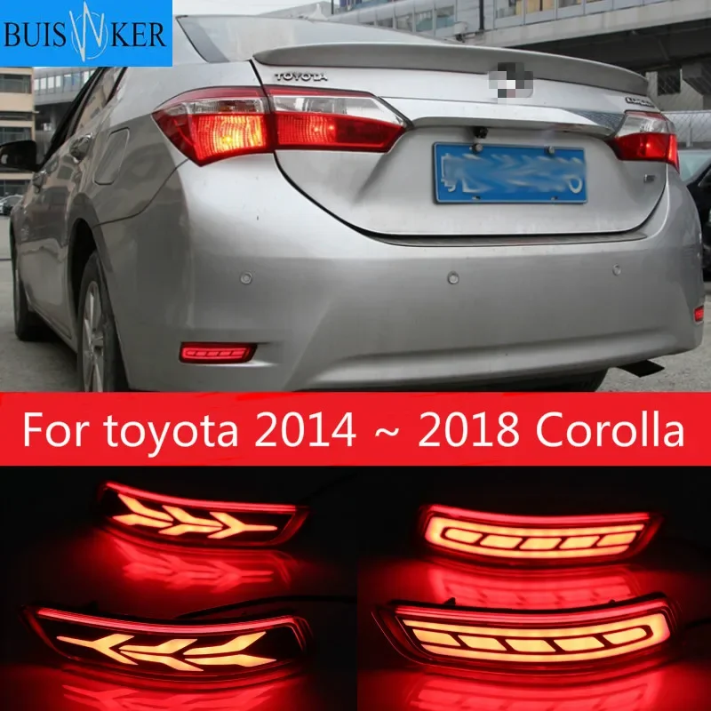 

Suitable for toyota 2014 ~ 2018 Corolla Stoplights, Corolla Taillights, Corolla Brake Lights, Corolla Report