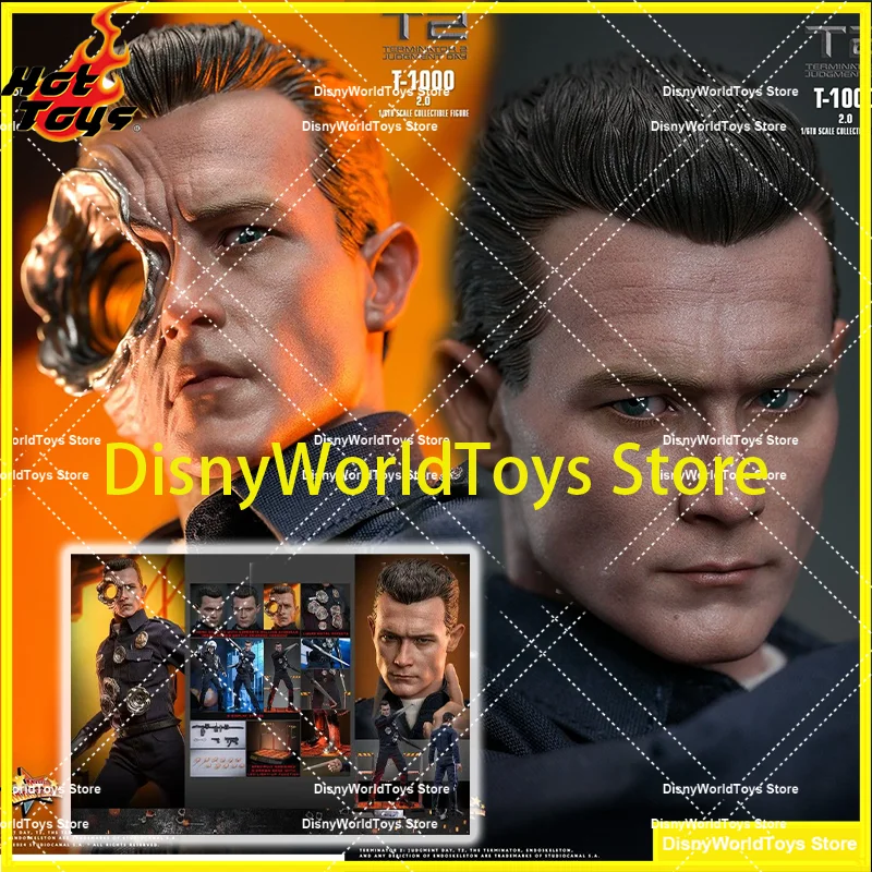 

100% Original Hot Toys HT 1/6 scale MMS774 Terminator 2 Judgment Day T-1000 2.0 In Stock Anime Figure Model Toys Gifts