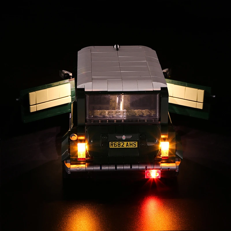 DIY LED-lichtset voor LEGO 10242 MINI Cooper MK VII (alleen LED-licht, zonder blokkenmodel)