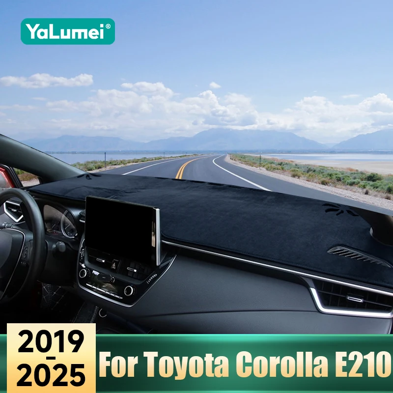Für Toyota Corolla E210 Hybrid 2019 2020 2021 2022 2023 2024 2025 Auto Dashboard Abdeckung Vermeiden Licht Pad Anti-Uv fall Sonnenschutz Matte