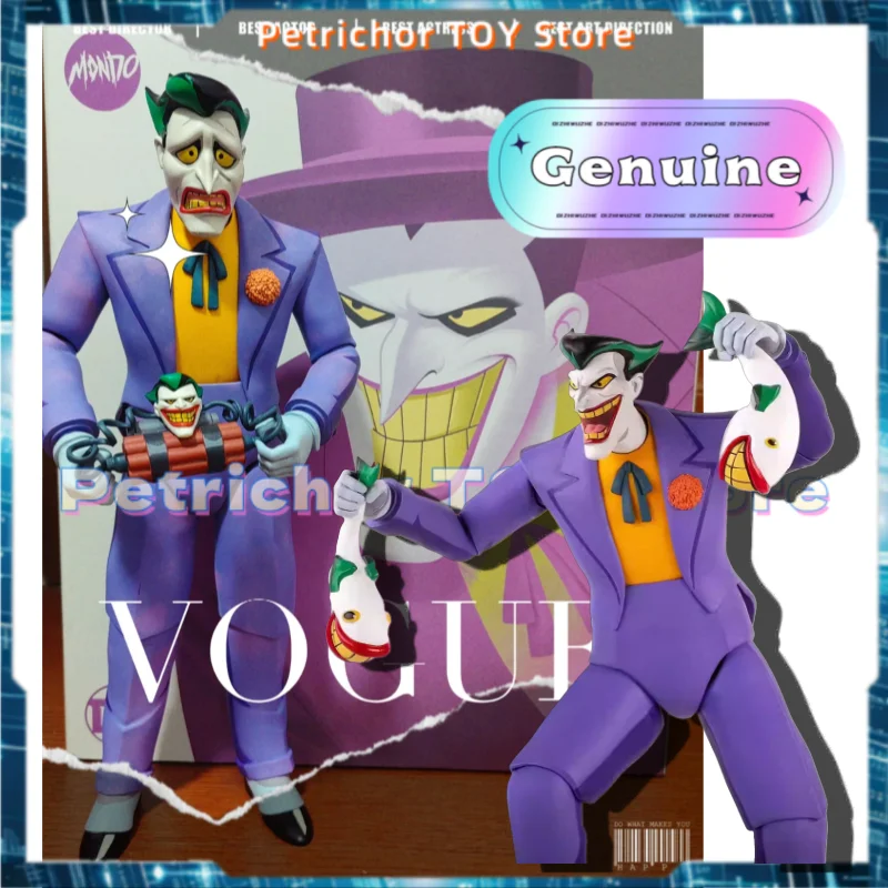 100% Batman genuino: The Brave And The Bold Joker edición limitada 1/6 figuras de acción de 12 pulgadas decoración de escritorio modelo muñeca juguete para regalo
