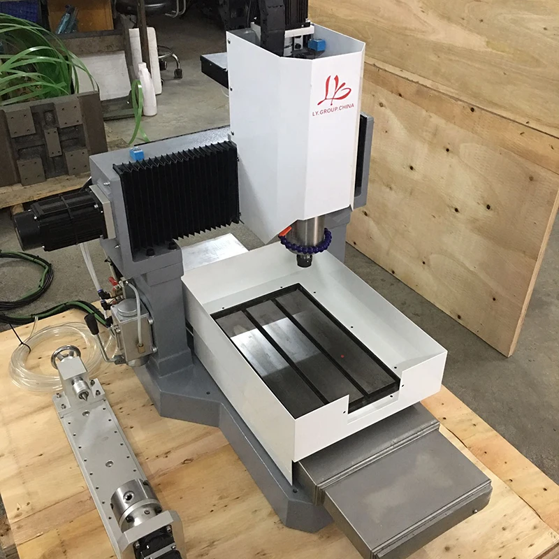 2025DIY LY 3040 hierro fundido completo CNC corte de acero grabador de madera tallado fresadora máquina de grabado 4 ejes máquina enrutadora CNC de Metal