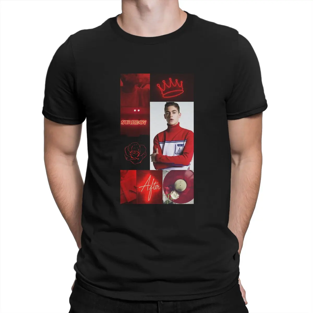 Hero Fiennes Tiffin in Red Man's TShirt Excellent British Actor Crewneck Short Sleeve 100% Cotton T Shirt Funny High Quality