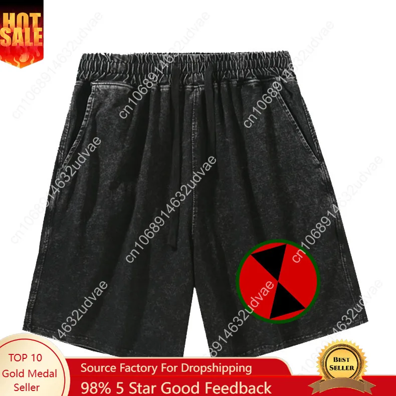 

7th Infantry Division Shorts Man Woman Teenager Retro Short Pants Vintage Cotton Elastic Soft Beach Shorts Customized Pant