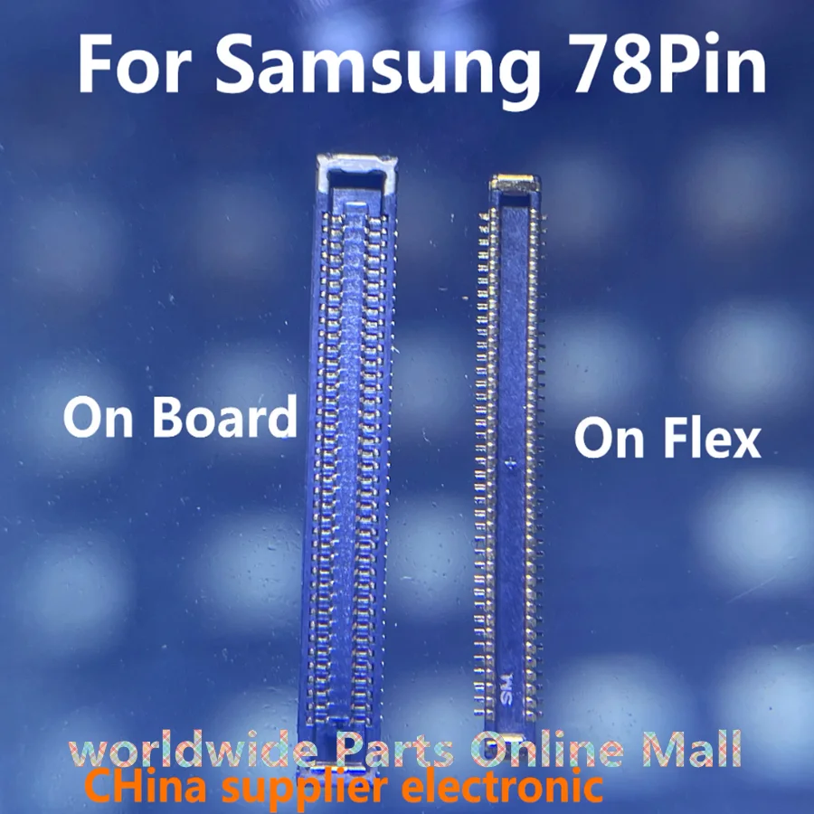 10pcs-200pcs USB For Samsung Galaxy Note 10 Lite N770 N770F Charger Charging Dock Plug FPC Connector on Board/Flex 78Pin