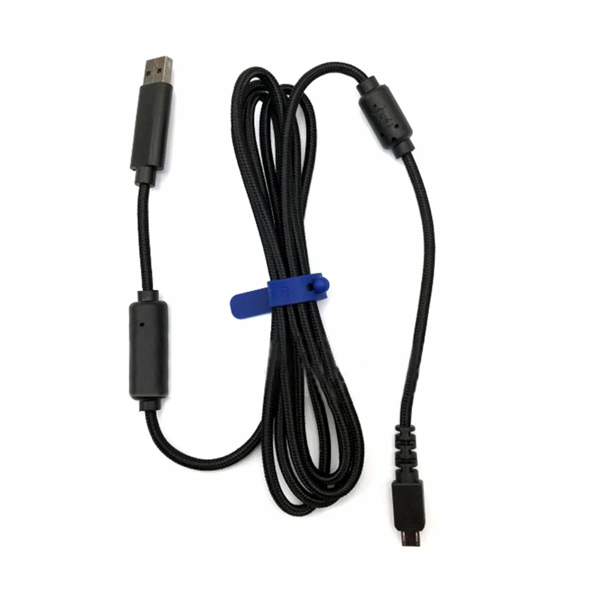 

2m Durable Nylon Braided USB Cable for RAZER RAIJU PS4 Gaming Controller, High-Speed USB Replacement Wire-Sunrise